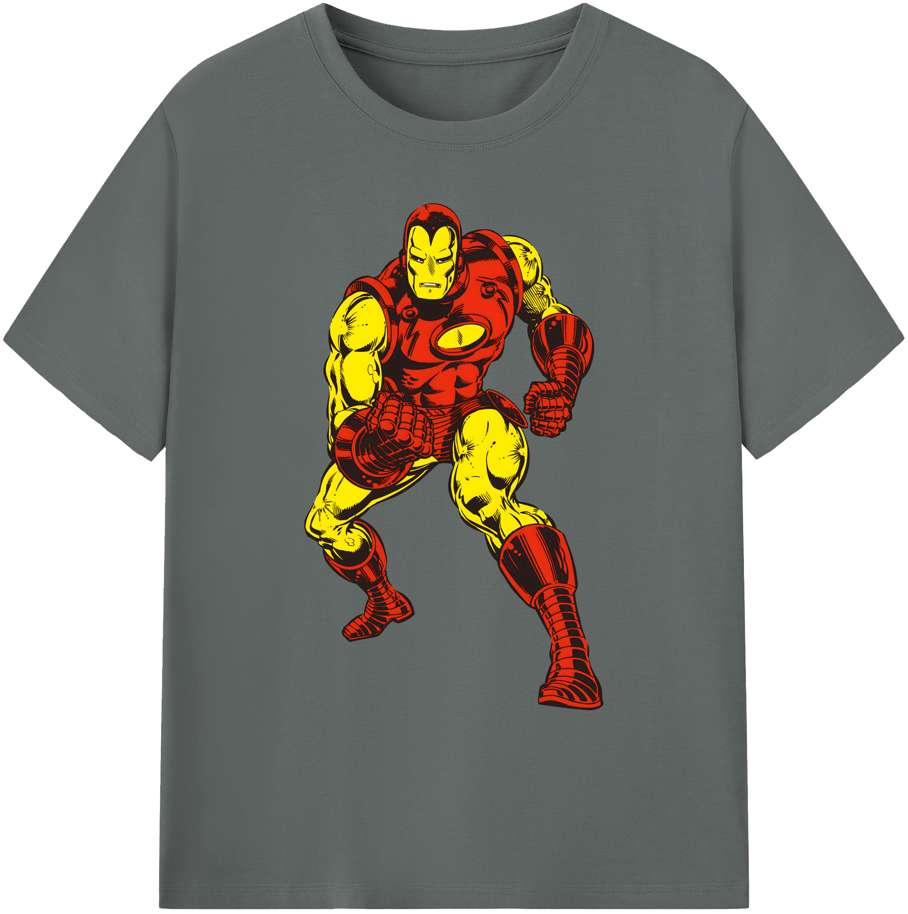 （画像用） アベンジャーズ The Avengers 綿100％ メンズ半袖Tシャツ｜肌触りやわらか＆通気性